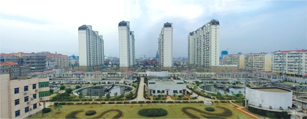 江西最大污水處理廠——南昌朝陽污水處理廠二期工程（省、市優(yōu)良工程，獲滕王閣杯）